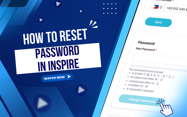 How to Change Password Inside Inspire