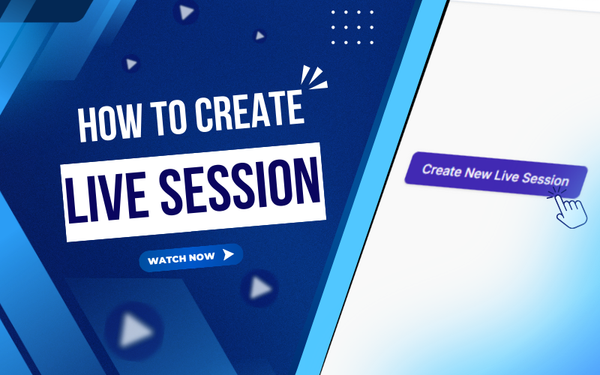 How to Create Live Session