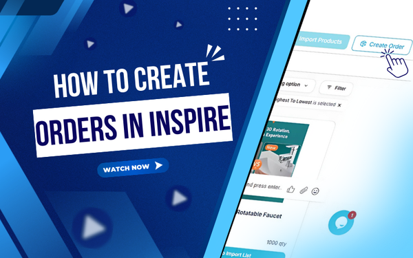 How to Create Order in inspire
