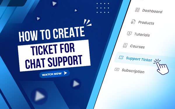 How to Create a Ticket for Chat Support