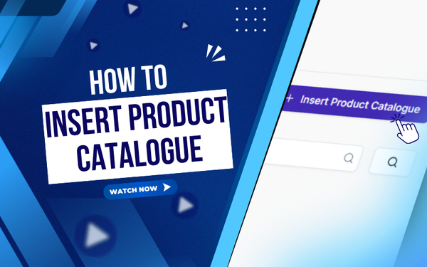 How to Insert Product Catalogue