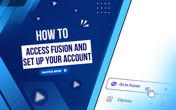 How to Access Fusion and Set Up Your Account